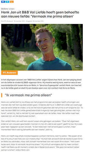 Interview RTL Boulevard